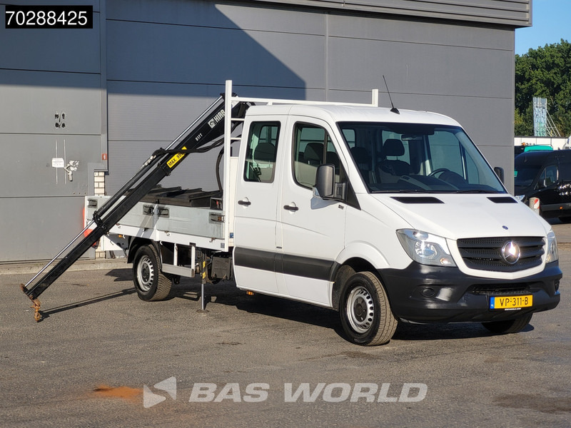 Mercedes-Benz Sprinter 310 CDI Euro6 Automaat Open laadbak Kraanwagen HIAB 017T-2 Navi Airco Euro6 Kraan Crane Kranwagen Pickup Pritsche Airco - Açık kasa kamyonet: fotoğraf 1 Mercedes-Benz Sprinter 310 CDI Euro6 Automaat Open laadbak Kraanwagen HIAB 017T-2 Navi Airco Euro6 Kraan Crane Kranwagen Pickup Pritsche Airco - Açık kasa kamyonet: fotoğraf 1
