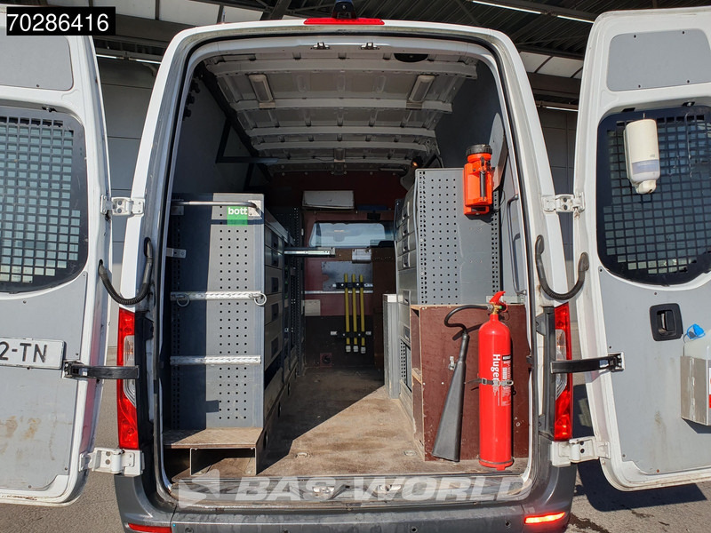 Panelvan Mercedes-Benz Sprinter 314 CDI Automaat L2H2 Trekhaak Airco Cruise Camera Parkeersensoren MBUX CarPlay Standkachel Werkplaatsinrichting Euro6 L2 12m3 A: fotoğraf 6