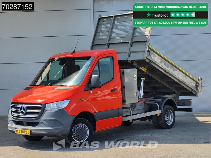 Mercedes-Benz Sprinter 514 CDI Kipper met Kist Dubbellucht 3,5t Trekhaak Airco Cruise Euro6 Tipper Benne Kieper 2m3 Airco Trekhaak Cruise control - Damperli kamyonet: fotoğraf 1 Mercedes-Benz Sprinter 514 CDI Kipper met Kist Dubbellucht 3,5t Trekhaak Airco Cruise Euro6 Tipper Benne Kieper 2m3 Airco Trekhaak Cruise control - Damperli kamyonet: fotoğraf 1