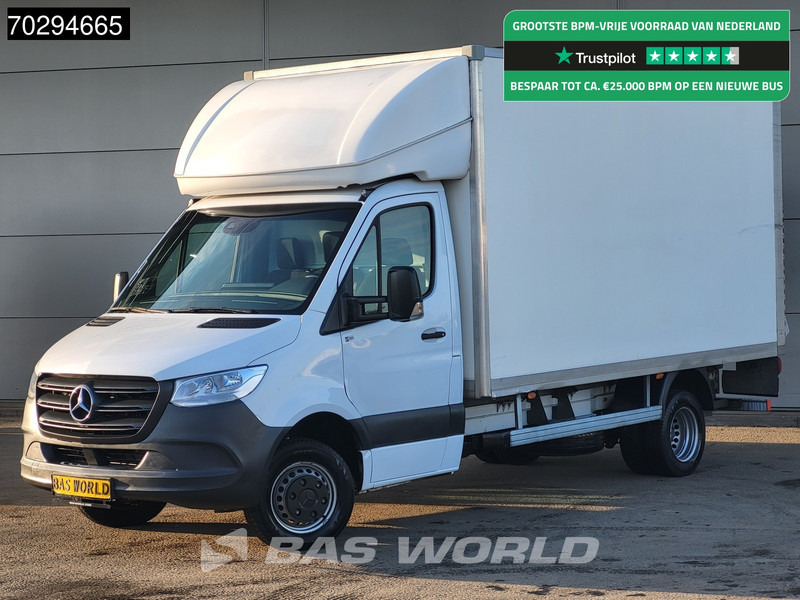 Mercedes-Benz Sprinter 514 CDI Laadklep Dubbellucht Bakwagen Airco Cruise MBUX CarPlay D'Hollandia Euro6 Meubelbak Koffer Airco Cruise control - Kapalı kasa kamyonet: fotoğraf 1 Mercedes-Benz Sprinter 514 CDI Laadklep Dubbellucht Bakwagen Airco Cruise MBUX CarPlay D'Hollandia Euro6 Meubelbak Koffer Airco Cruise control - Kapalı kasa kamyonet: fotoğraf 1