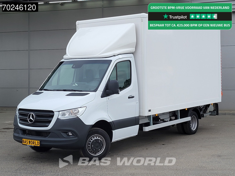 Mercedes-Benz Sprinter 515 CDI Automaat 1000kg Laadklep Dubbellucht Bakwagen MBUX Airco Cruise MBUX Koffer Meubelbak 21m3 Airco Cruise control - Kapalı kasa kamyonet: fotoğraf 1 Mercedes-Benz Sprinter 515 CDI Automaat 1000kg Laadklep Dubbellucht Bakwagen MBUX Airco Cruise MBUX Koffer Meubelbak 21m3 Airco Cruise control - Kapalı kasa kamyonet: fotoğraf 1