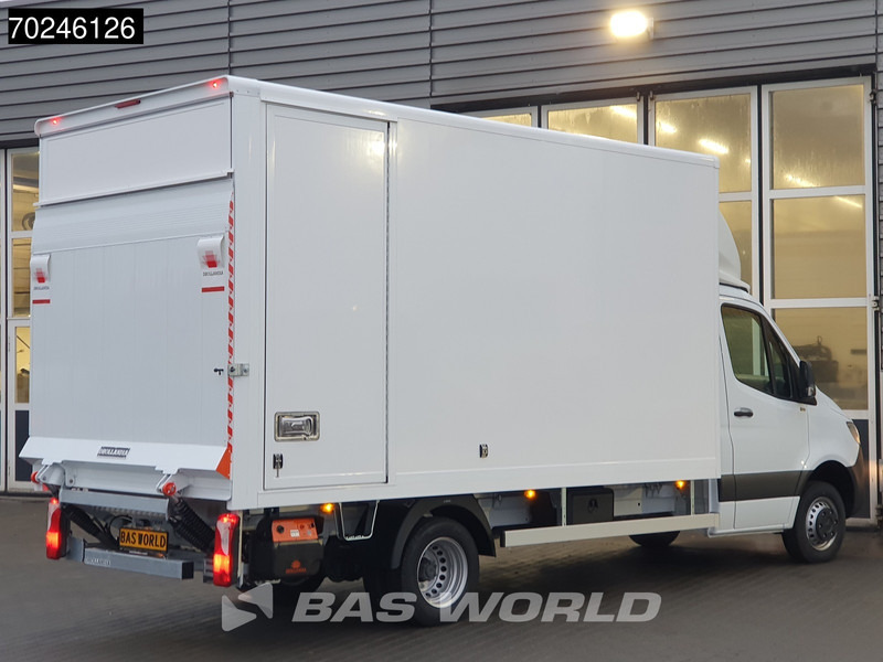 Yeni Kapalı kasa kamyonet Mercedes-Benz Sprinter 515 CDI Automaat 1000kg Laadklep Zijdeur Dubbellucht Bakwagen MBUX Airco Cruise CarPlay D'Hollandia Euro6 Koffer Meubelbak 21m3: fotoğraf 10