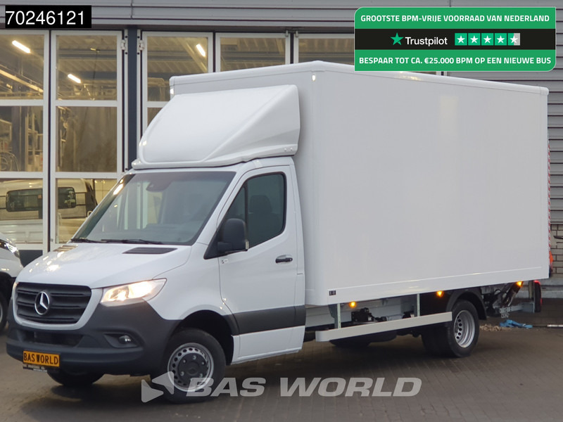 Mercedes-Benz Sprinter 515 CDI Automaat 1000kg Laadklep Zijdeur Dubbellucht Bakwagen MBUX Airco Cruise CarPlay D'Hollandia Euro6 Koffer Meubelbak 21m3 - Kapalı kasa kamyonet: fotoğraf 1 Mercedes-Benz Sprinter 515 CDI Automaat 1000kg Laadklep Zijdeur Dubbellucht Bakwagen MBUX Airco Cruise CarPlay D'Hollandia Euro6 Koffer Meubelbak 21m3 - Kapalı kasa kamyonet: fotoğraf 1