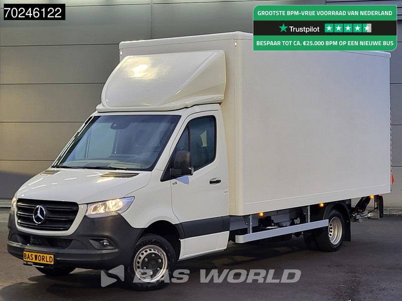 Mercedes-Benz Sprinter 515 CDI Automaat Laadklep Zijdeur Dubbellucht Bakwagen MBUX Airco Cruise MBUX Koffer Meubelbak 21m3 Airco Cruise control - Kapalı kasa kamyonet: fotoğraf 1 Mercedes-Benz Sprinter 515 CDI Automaat Laadklep Zijdeur Dubbellucht Bakwagen MBUX Airco Cruise MBUX Koffer Meubelbak 21m3 Airco Cruise control - Kapalı kasa kamyonet: fotoğraf 1
