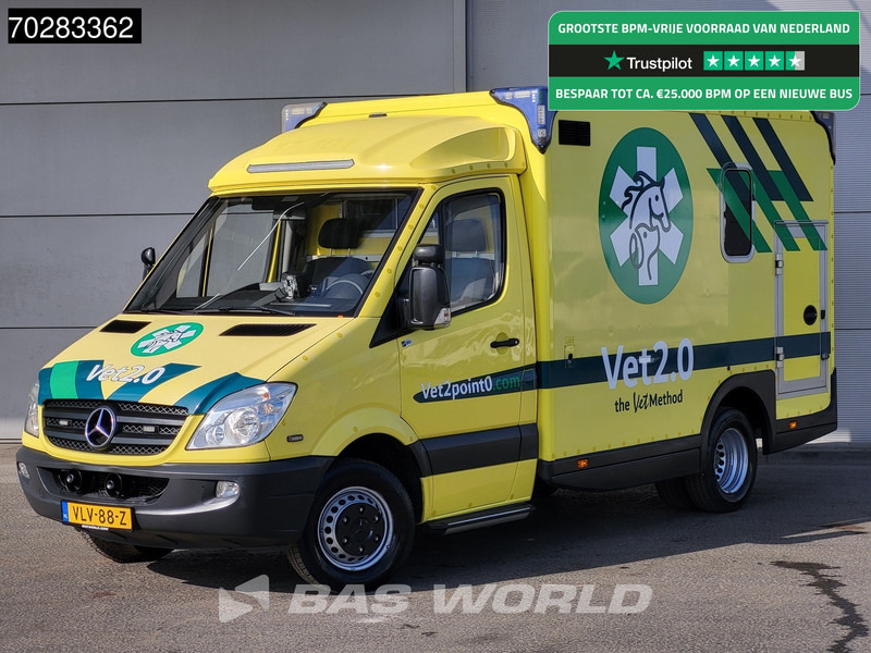 Mercedes-Benz Sprinter 519 CDI MARGE! 3.0L V6 Automaat 190PK Ambulance Trekhaak Airco Cruise APK 02-2026 Euro6 Rettungswagen Krankenwagen 13m3 Airco Tr - Ambulans arabası: fotoğraf 1 Mercedes-Benz Sprinter 519 CDI MARGE! 3.0L V6 Automaat 190PK Ambulance Trekhaak Airco Cruise APK 02-2026 Euro6 Rettungswagen Krankenwagen 13m3 Airco Tr - Ambulans arabası: fotoğraf 1