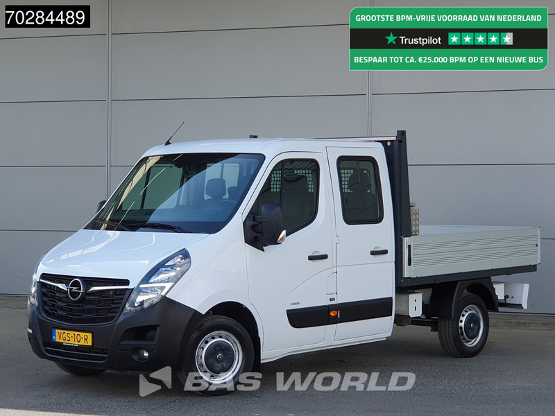 Opel Movano 135PK Open Laadbak Dubbel Cabine Trekhaak LED Airco Cruise Euro6 Pritsche Pickup Open Box Airco Trekhaak Cruise control - Açık kasa kamyonet: fotoğraf 1 Opel Movano 135PK Open Laadbak Dubbel Cabine Trekhaak LED Airco Cruise Euro6 Pritsche Pickup Open Box Airco Trekhaak Cruise control - Açık kasa kamyonet: fotoğraf 1