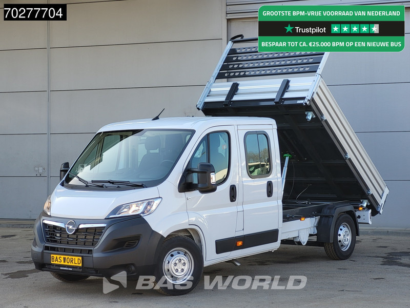 Opel Movano 140PK 3 zijdige Kipper Dubbel Cabine Airco Cruise Tipper Benne Kieper Airco Dubbel cabine Cruise control - Damperli kamyonet: fotoğraf 1 Opel Movano 140PK 3 zijdige Kipper Dubbel Cabine Airco Cruise Tipper Benne Kieper Airco Dubbel cabine Cruise control - Damperli kamyonet: fotoğraf 1