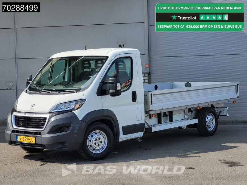 Peugeot Boxer 165PK Open Laadbak Luchtvering Trekhaak Navi Airco Euro6 Pritsche Pickup Open Box Airco Trekhaak - Açık kasa kamyonet: fotoğraf 1 Peugeot Boxer 165PK Open Laadbak Luchtvering Trekhaak Navi Airco Euro6 Pritsche Pickup Open Box Airco Trekhaak - Açık kasa kamyonet: fotoğraf 1