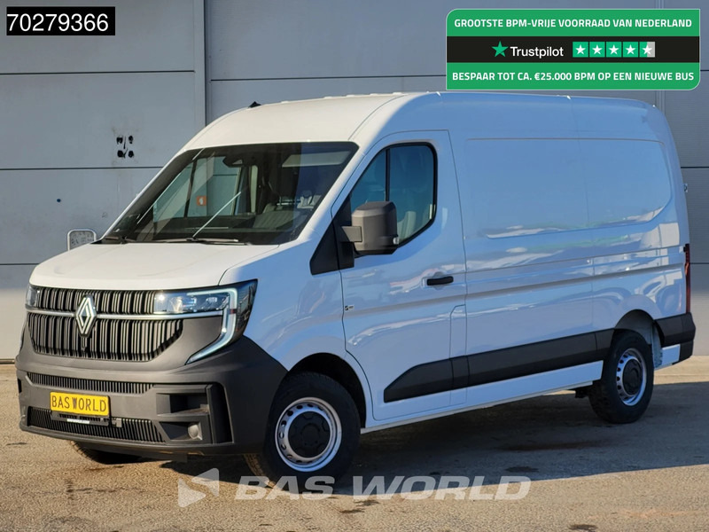 Renault Master 130pk 2025 Model! L2H2 Camera Carplay LED Airco Cruise Parkeersensoren L2 10m3 Airco Cruise control - Panelvan: fotoğraf 1 Renault Master 130pk 2025 Model! L2H2 Camera Carplay LED Airco Cruise Parkeersensoren L2 10m3 Airco Cruise control - Panelvan: fotoğraf 1
