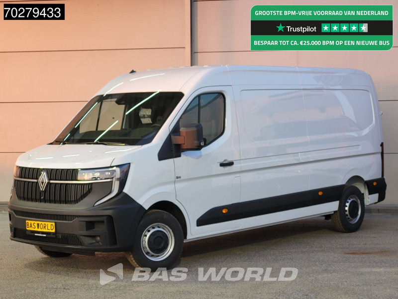 Renault Master 130pk 2025 Model! L3H2 Camera Carplay LED Airco Cruise Parkeersensoren L3 12m3 Airco Cruise control - Panelvan: fotoğraf 1 Renault Master 130pk 2025 Model! L3H2 Camera Carplay LED Airco Cruise Parkeersensoren L3 12m3 Airco Cruise control - Panelvan: fotoğraf 1