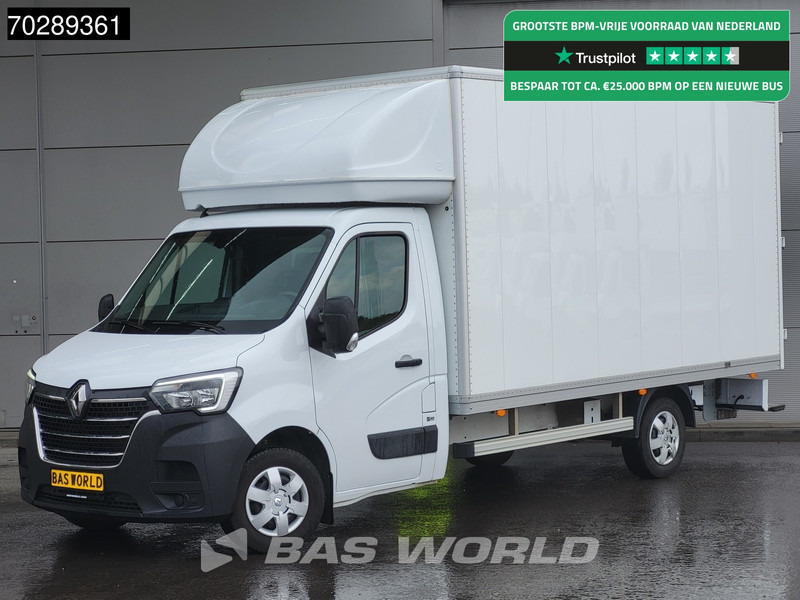 Renault Master 145PK Bakwagen Achterdeuren Navi LED Airco Euro6 Meubelbak Koffer 21m3 Airco - Kapalı kasa kamyonet: fotoğraf 1 Renault Master 145PK Bakwagen Achterdeuren Navi LED Airco Euro6 Meubelbak Koffer 21m3 Airco - Kapalı kasa kamyonet: fotoğraf 1