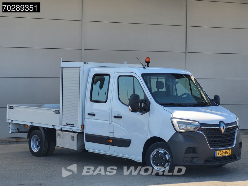 Renault Master 145PK Open Laadbak Dubbellucht 3,5t Trekhaak DC Dubbel Cabine Airco Cruise Euro6 Pritsche Pickup Open Box Airco Trekhaak Cruise contro - Açık kasa kamyonet: fotoğraf 3 Renault Master 145PK Open Laadbak Dubbellucht 3,5t Trekhaak DC Dubbel Cabine Airco Cruise Euro6 Pritsche Pickup Open Box Airco Trekhaak Cruise contro - Açık kasa kamyonet: fotoğraf 3