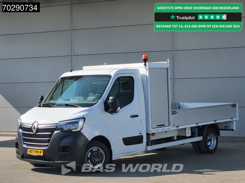 Renault Master 145PK Open Laadbak Dubbellucht 3,5t Trekhaak LED Airco Cruise Standkachel Euro6 Pritsche Pickup Open Box Airco Trekhaak Cruise control - Açık kasa kamyonet: fotoğraf 1 Renault Master 145PK Open Laadbak Dubbellucht 3,5t Trekhaak LED Airco Cruise Standkachel Euro6 Pritsche Pickup Open Box Airco Trekhaak Cruise control - Açık kasa kamyonet: fotoğraf 1
