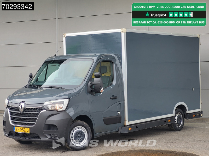 Renault Master 150PK Bakwagen Airco Cruise Luchtvering Meubelbak Plancher Verkoopwagen Foodtruck Paardenwagen 18m3 Airco Cruise control - Kapalı kasa kamyonet: fotoğraf 1 Renault Master 150PK Bakwagen Airco Cruise Luchtvering Meubelbak Plancher Verkoopwagen Foodtruck Paardenwagen 18m3 Airco Cruise control - Kapalı kasa kamyonet: fotoğraf 1