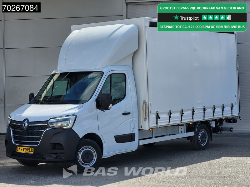 Renault Master 165PK NEU! LBW Zeilenwagen Klima Tempomat Koffer Zeilen 21m3 Airco Cruise control - Tenteli kamyonet: fotoğraf 1 Renault Master 165PK NEU! LBW Zeilenwagen Klima Tempomat Koffer Zeilen 21m3 Airco Cruise control - Tenteli kamyonet: fotoğraf 1