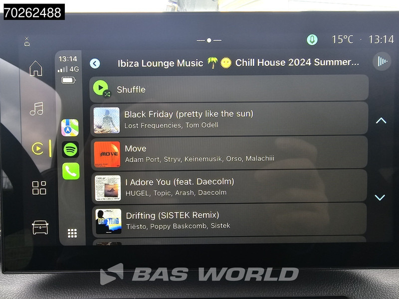 Yeni Tenteli kamyonet Renault Master 170pk Schuifzeilen met Laadklep 2025 Model LED Carplay Airco Cruise Schuifzeil Zeilen Koffer Meubelbak 21m3 Airco Cruise control: fotoğraf 11