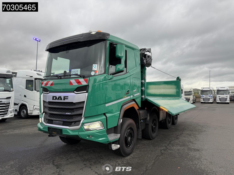 DAF XF 530 8X4 NEW Meiller 3 sided tipper Big-Axle Intarder Automatic Euro 6 - Damperli kamyon: fotoğraf 2 DAF XF 530 8X4 NEW Meiller 3 sided tipper Big-Axle Intarder Automatic Euro 6 - Damperli kamyon: fotoğraf 2