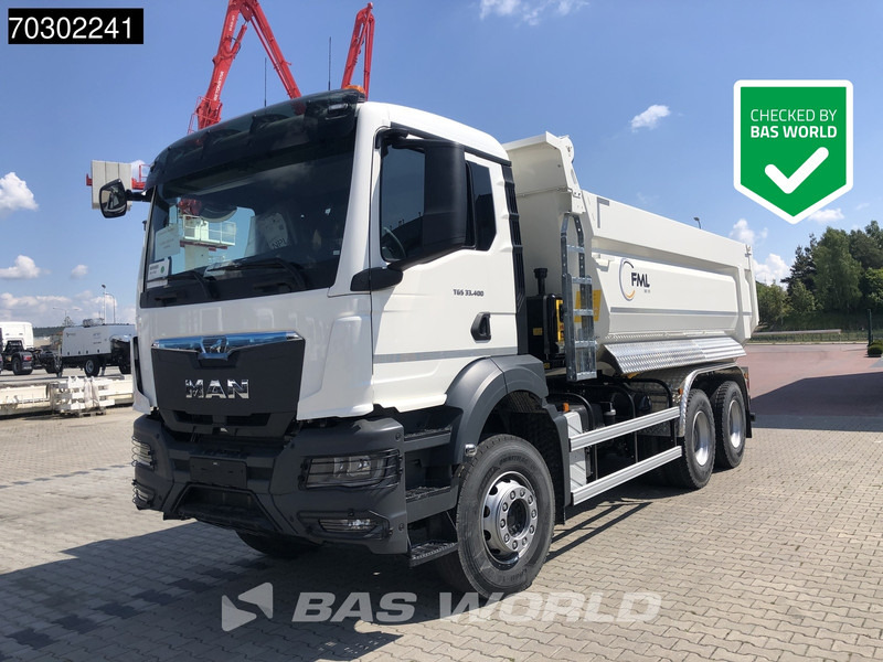 MAN TGS 33.400 6X4 NEW 17m3 KH Kipper Manual Steel suspension Big-Axle EURO 2 - Damperli kamyon: fotoğraf 1 MAN TGS 33.400 6X4 NEW 17m3 KH Kipper Manual Steel suspension Big-Axle EURO 2 - Damperli kamyon: fotoğraf 1