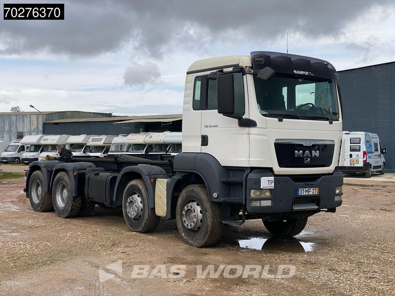 MAN TGS 35.400 8X4 Manual Retarder Big-Axle Steelsuspension Euro 5 - Kancalı yükleyici kamyon: fotoğraf 3 MAN TGS 35.400 8X4 Manual Retarder Big-Axle Steelsuspension Euro 5 - Kancalı yükleyici kamyon: fotoğraf 3