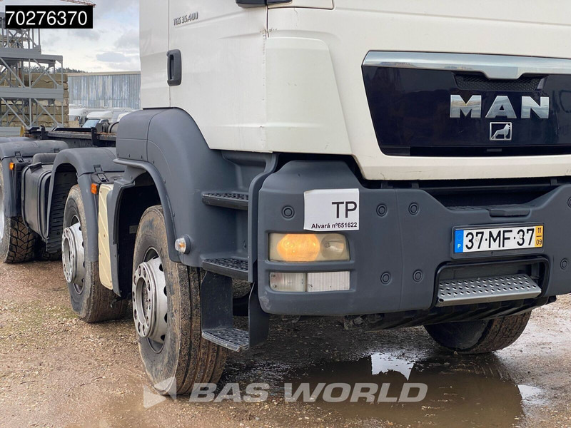 Kancalı yükleyici kamyon MAN TGS 35.400 8X4 Manual Retarder Big-Axle Steelsuspension Euro 5: fotoğraf 9