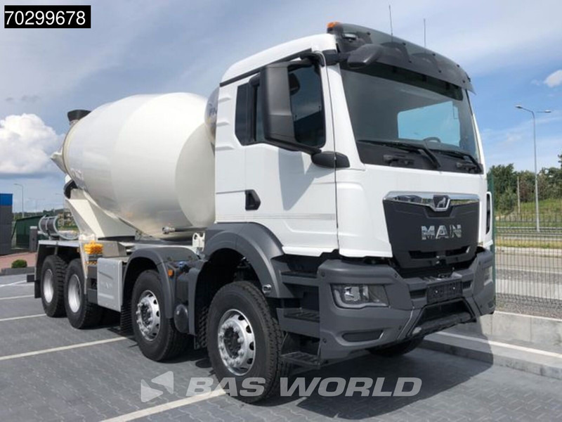 MAN TGS 35.440 8X4 NEW! 10m3 FML mixer Automatic Steel suspension Euro 6 - Transmikser: fotoğraf 3 MAN TGS 35.440 8X4 NEW! 10m3 FML mixer Automatic Steel suspension Euro 6 - Transmikser: fotoğraf 3
