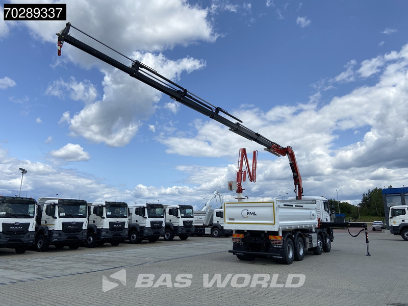 MAN TGS 35.440 8X4 NEW! Fassi F275.026 Kran Crane 13m3 3-Sided Tipper Big-Axle Euro 6 - Damperli kamyon, Vinçli kamyon: fotoğraf 5 MAN TGS 35.440 8X4 NEW! Fassi F275.026 Kran Crane 13m3 3-Sided Tipper Big-Axle Euro 6 - Damperli kamyon, Vinçli kamyon: fotoğraf 5