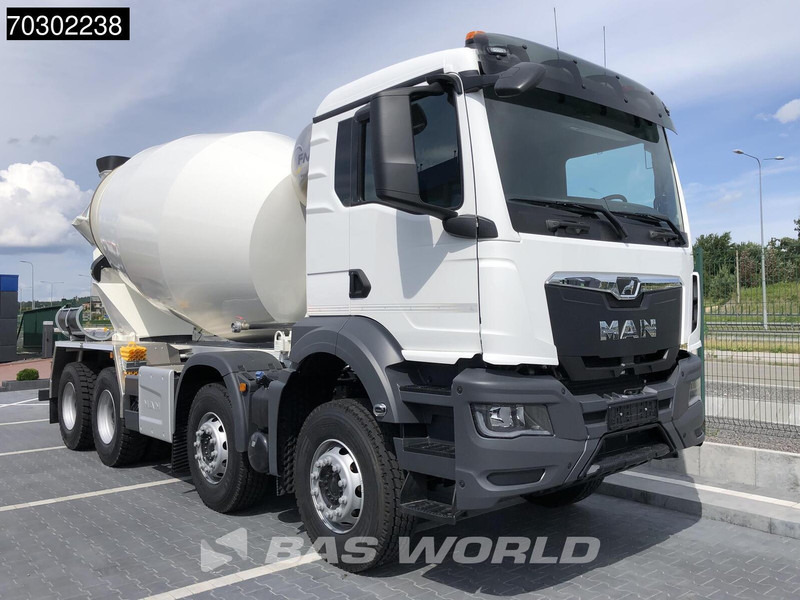 MAN TGS 41.400 8X4 10m3 FML mixer Steelsuspension Manual Airco EURO 2 - Transmikser: fotoğraf 3 MAN TGS 41.400 8X4 10m3 FML mixer Steelsuspension Manual Airco EURO 2 - Transmikser: fotoğraf 3