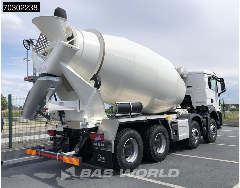 MAN TGS 41.400 8X4 10m3 FML mixer Steelsuspension Manual Airco EURO 2 - Transmikser: fotoğraf 5 MAN TGS 41.400 8X4 10m3 FML mixer Steelsuspension Manual Airco EURO 2 - Transmikser: fotoğraf 5