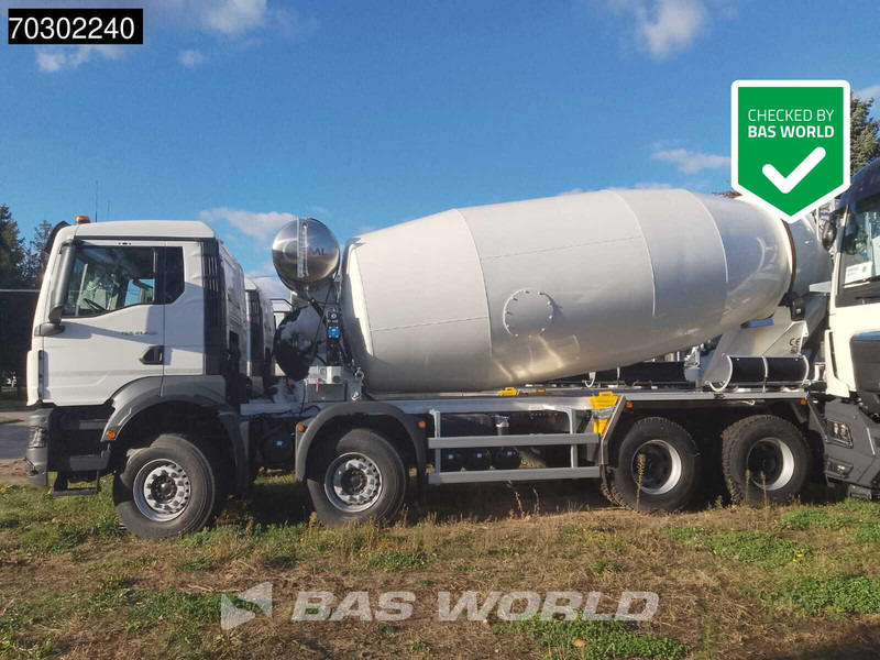 MAN TGS 41.400 8X4 12m3 FML mixer Steelsuspension Manual Airco EURO 2 - Transmikser: fotoğraf 1 MAN TGS 41.400 8X4 12m3 FML mixer Steelsuspension Manual Airco EURO 2 - Transmikser: fotoğraf 1