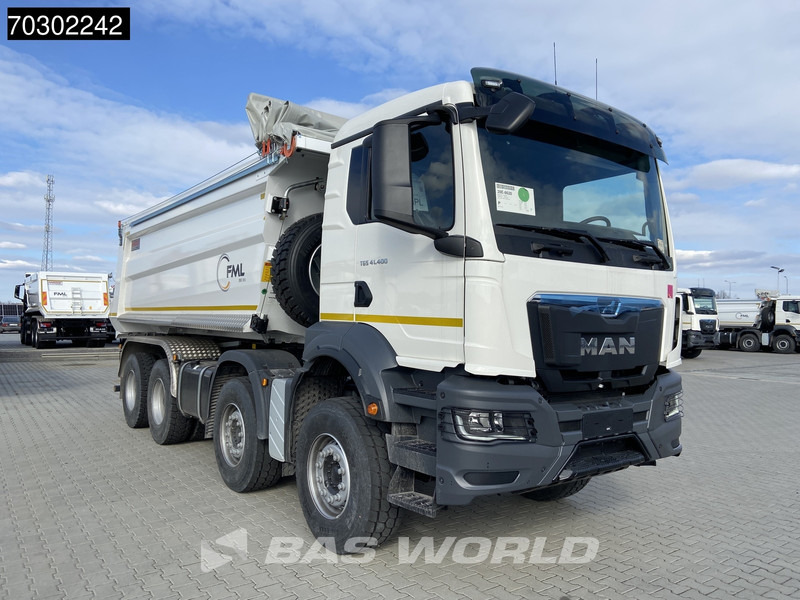 MAN TGS 41.400 8X4 20m3 KH Kipper Tarpaulin Automatic Big-Axle EURO 2 - Damperli kamyon: fotoğraf 3 MAN TGS 41.400 8X4 20m3 KH Kipper Tarpaulin Automatic Big-Axle EURO 2 - Damperli kamyon: fotoğraf 3