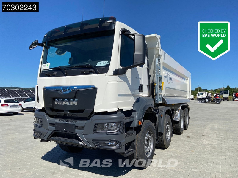 MAN TGS 41.400 8X4 NEW! 20m3 KH Kipper Manual Steel suspension Big-Axle EURO 2 - Damperli kamyon: fotoğraf 1 MAN TGS 41.400 8X4 NEW! 20m3 KH Kipper Manual Steel suspension Big-Axle EURO 2 - Damperli kamyon: fotoğraf 1