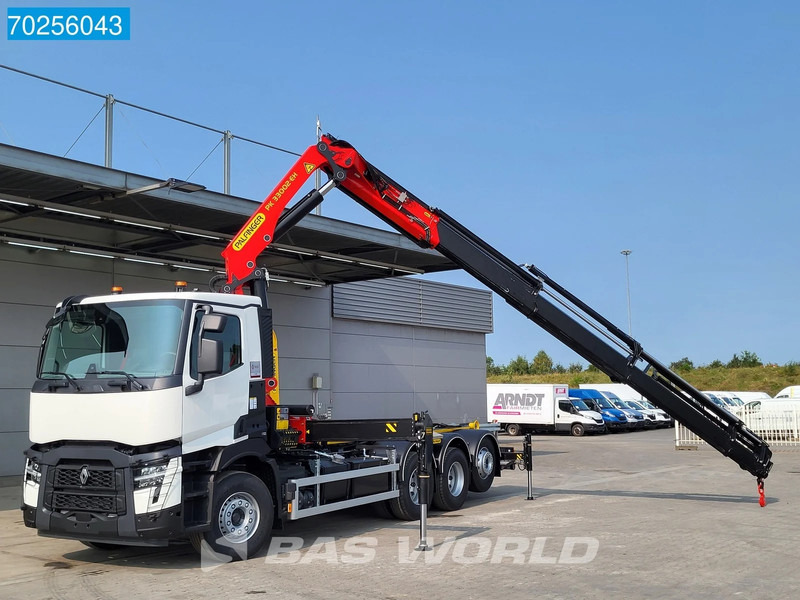 Renault C 480 8X4 NEW! Palfinger PK33002 Kran Crane + 22tons Pallift EURO 6 - Kancalı yükleyici kamyon, Vinçli kamyon: fotoğraf 5 Renault C 480 8X4 NEW! Palfinger PK33002 Kran Crane + 22tons Pallift EURO 6 - Kancalı yükleyici kamyon, Vinçli kamyon: fotoğraf 5