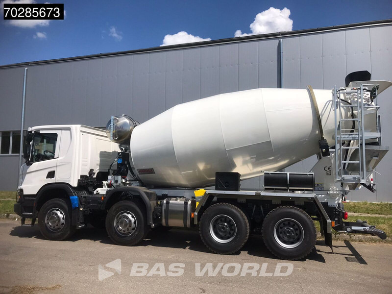 Scania P420 XT 8X4 NEW! 10m3 FML Mixer Automatic Steel suspension Big-Axle Euro 6 - Transmikser: fotoğraf 2 Scania P420 XT 8X4 NEW! 10m3 FML Mixer Automatic Steel suspension Big-Axle Euro 6 - Transmikser: fotoğraf 2