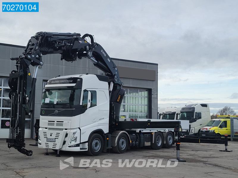 Volvo FH 460 8X2 Effer 1000 9S + 6S Kran + Fly-Jib Liftachse VEB+ Euro 6 - Sal/ Açık kasa kamyon, Vinçli kamyon: fotoğraf 2 Volvo FH 460 8X2 Effer 1000 9S + 6S Kran + Fly-Jib Liftachse VEB+ Euro 6 - Sal/ Açık kasa kamyon, Vinçli kamyon: fotoğraf 2