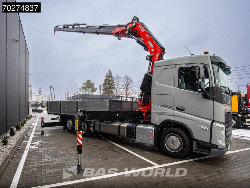 Volvo FH 500 6X2 Fassi F545RA Kran Crane VEB+ Lift-Lenkachse Euro 6 Fassi - Sal/ Açık kasa kamyon, Vinçli kamyon: fotoğraf 2 Volvo FH 500 6X2 Fassi F545RA Kran Crane VEB+ Lift-Lenkachse Euro 6 Fassi - Sal/ Açık kasa kamyon, Vinçli kamyon: fotoğraf 2