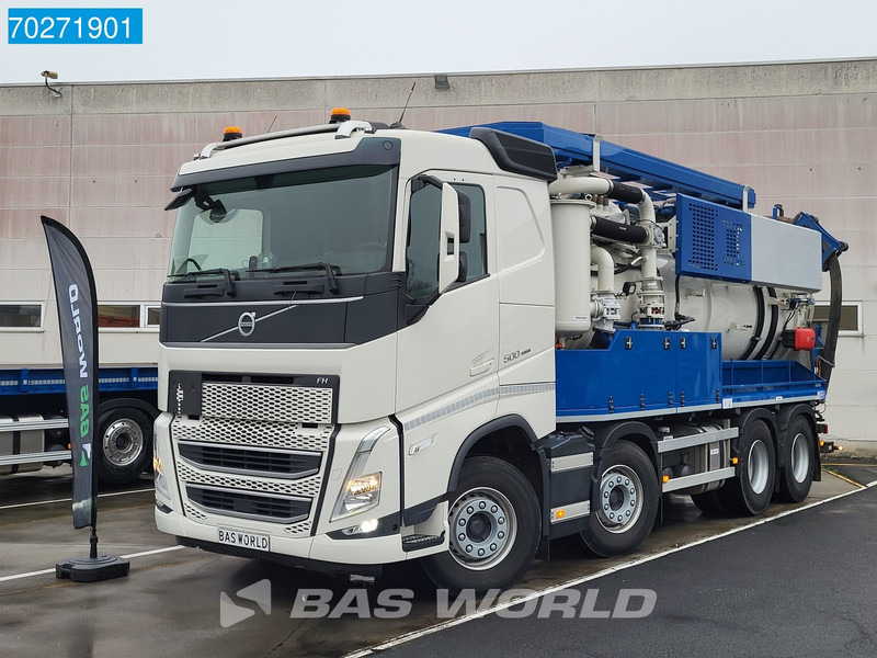 Volvo FH 500 8X4 Vacuum truck Gully Emptier 14.000ltr VEB+ Navi Euro 6 - Vidanjör: fotoğraf 5 Volvo FH 500 8X4 Vacuum truck Gully Emptier 14.000ltr VEB+ Navi Euro 6 - Vidanjör: fotoğraf 5