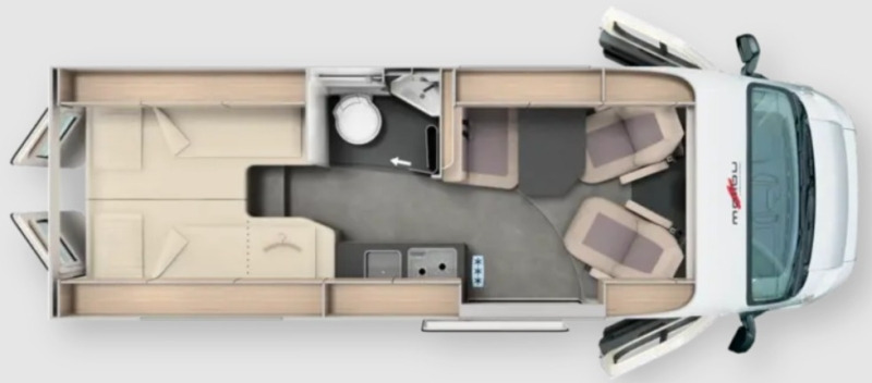 Malibu Relax 640 LE R - Entegre karavan: fotoğraf 1 Malibu Relax 640 LE R - Entegre karavan: fotoğraf 1