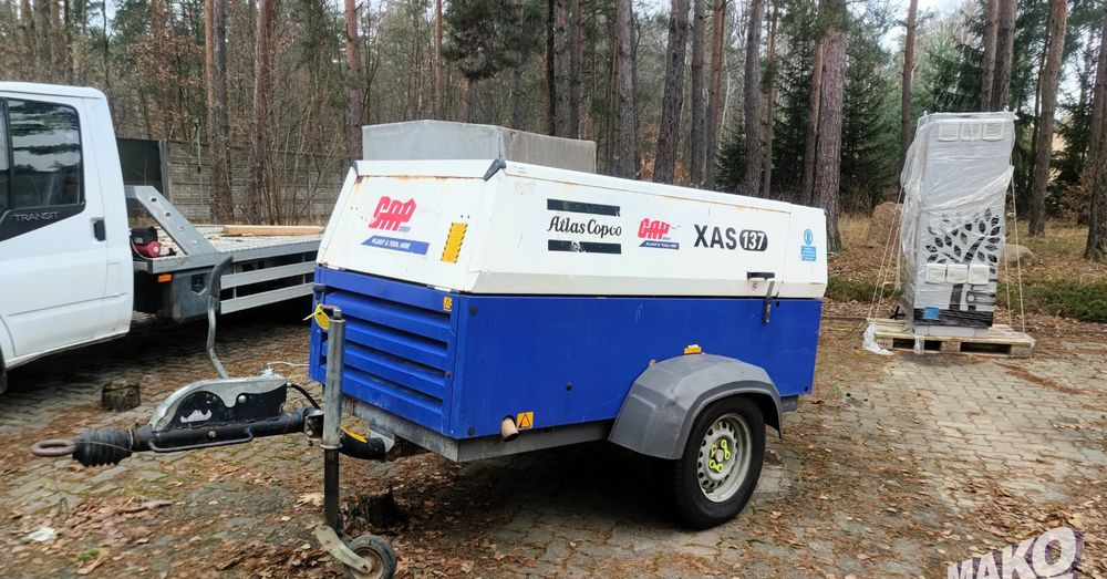 Atlas Copco XAS 137 - Elektrikli jeneratör: fotoğraf 1 Atlas Copco XAS 137 - Elektrikli jeneratör: fotoğraf 1