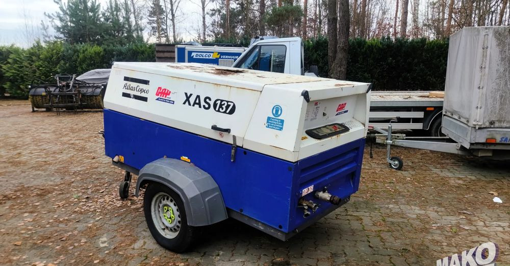 Atlas Copco XAS 137 - Elektrikli jeneratör: fotoğraf 3 Atlas Copco XAS 137 - Elektrikli jeneratör: fotoğraf 3