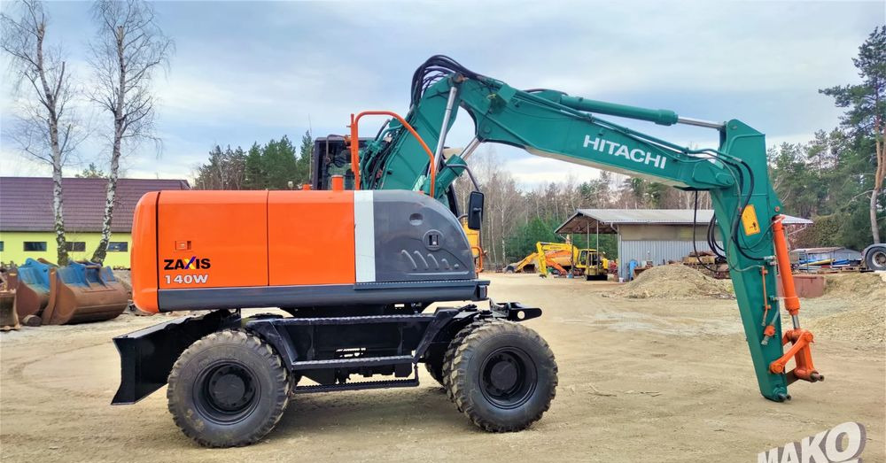 Hitachi ZX140W-3 - Tekerlekli ekskavatör: fotoğraf 5 Hitachi ZX140W-3 - Tekerlekli ekskavatör: fotoğraf 5