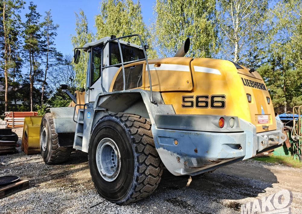 Liebherr L566 - Tekerlekli yükleyici: fotoğraf 1 Liebherr L566 - Tekerlekli yükleyici: fotoğraf 1