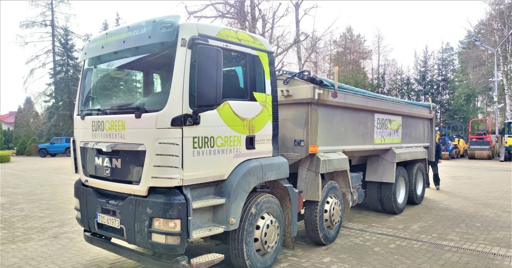 MAN TGS 32.400 8X4 BB - Damperli kamyon: fotoğraf 1 MAN TGS 32.400 8X4 BB - Damperli kamyon: fotoğraf 1