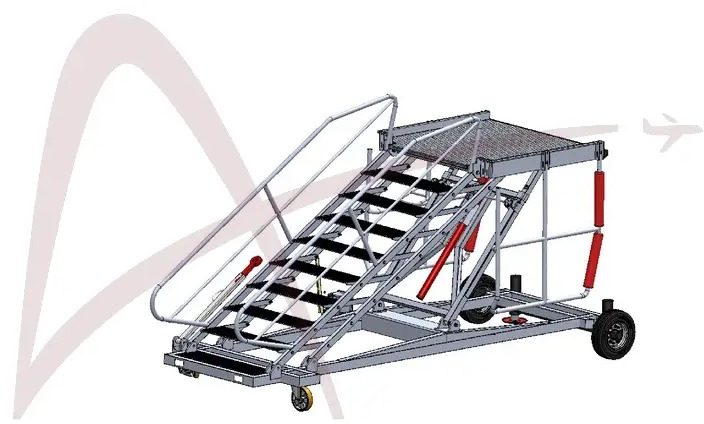 AVIACO WPS-10 - Uçak merdiveni: fotoğraf 2 AVIACO WPS-10 - Uçak merdiveni: fotoğraf 2