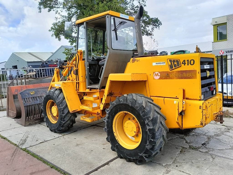 JCB 410 shovel wiellader loader + 2 bakken 4x4 robuust - Tekerlekli yükleyici: fotoğraf 2 JCB 410 shovel wiellader loader + 2 bakken 4x4 robuust - Tekerlekli yükleyici: fotoğraf 2