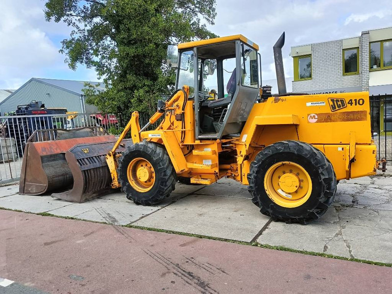 JCB 410 shovel wiellader loader + 2 bakken 4x4 robuust - Tekerlekli yükleyici: fotoğraf 1 JCB 410 shovel wiellader loader + 2 bakken 4x4 robuust - Tekerlekli yükleyici: fotoğraf 1