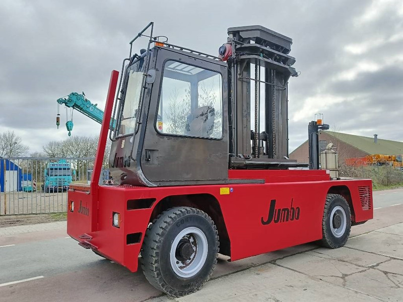 Jumbo J/SH 120/14/75 zijlader side forklift stapler 12 T - Dört yönlü forkliftler: fotoğraf 2 Jumbo J/SH 120/14/75 zijlader side forklift stapler 12 T - Dört yönlü forkliftler: fotoğraf 2