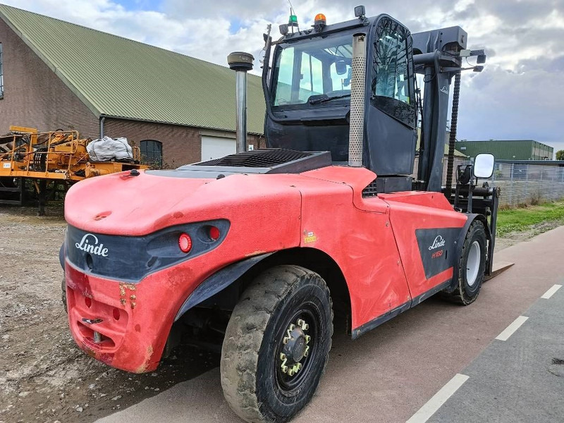 Linde H 160/1200 16 ton heftruck forklift stapler - Dizel forklift: fotoğraf 5 Linde H 160/1200 16 ton heftruck forklift stapler - Dizel forklift: fotoğraf 5