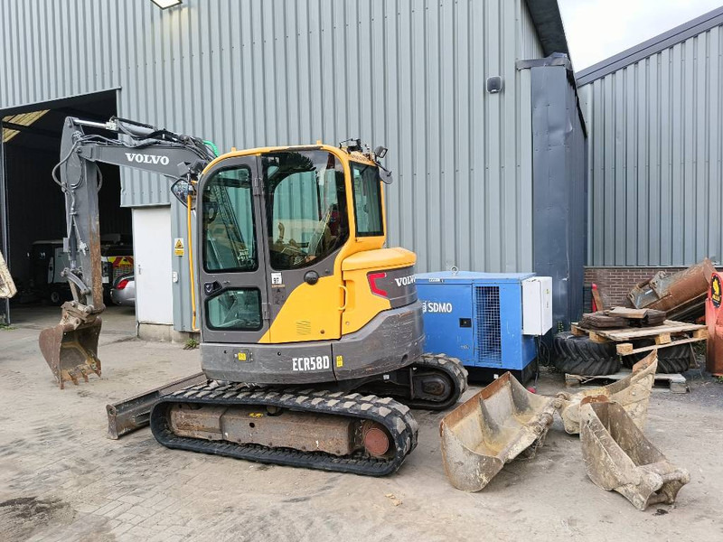 Volvo ECR 58 D rups graafmachine tracked excavator bagge - Mini ekskavatör: fotoğraf 1 Volvo ECR 58 D rups graafmachine tracked excavator bagge - Mini ekskavatör: fotoğraf 1