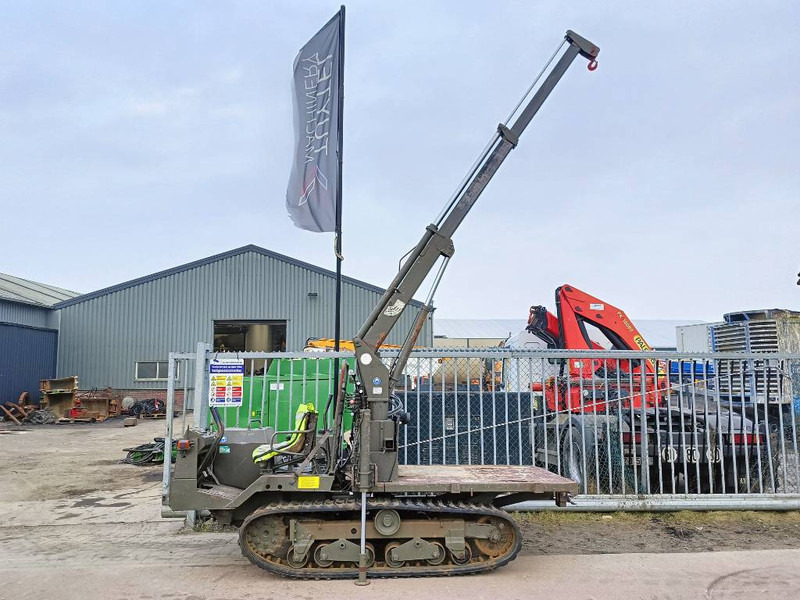 Yanmar C 30 R rups tracked dumper + crane 980 kg winch - Damper: fotoğraf 1 Yanmar C 30 R rups tracked dumper + crane 980 kg winch - Damper: fotoğraf 1