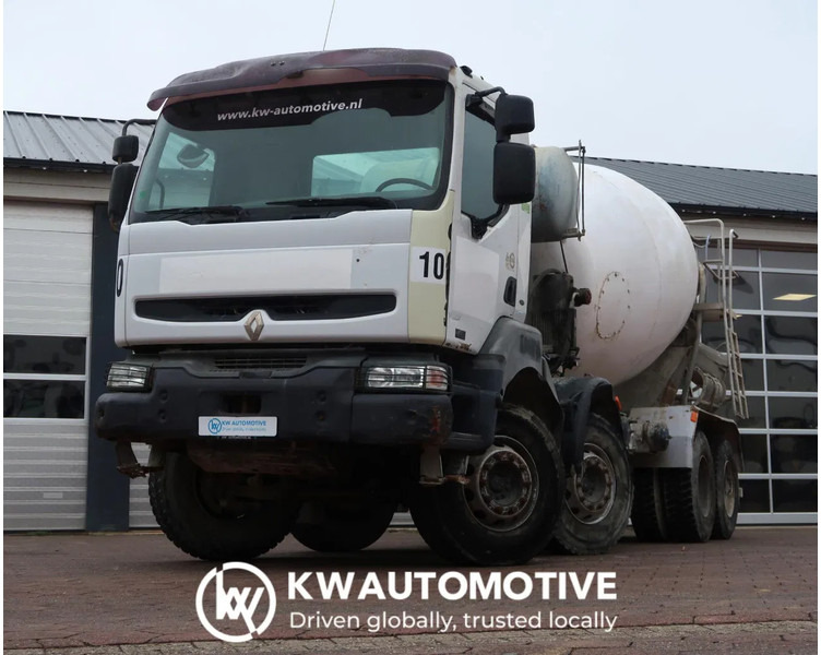 Renault Kerax 370 8X4/ MIXER/ BARYVAL 9 M3/ CRUISE CONTROL/ - Transmikser: fotoğraf 1 Renault Kerax 370 8X4/ MIXER/ BARYVAL 9 M3/ CRUISE CONTROL/ - Transmikser: fotoğraf 1
